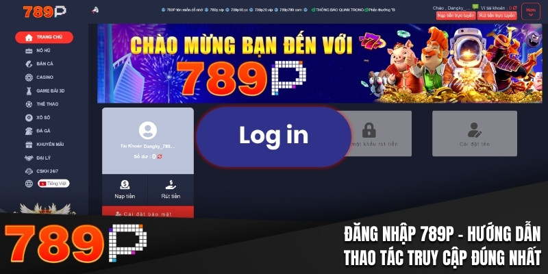 Hướng dẫn đăng nhập đúng cách